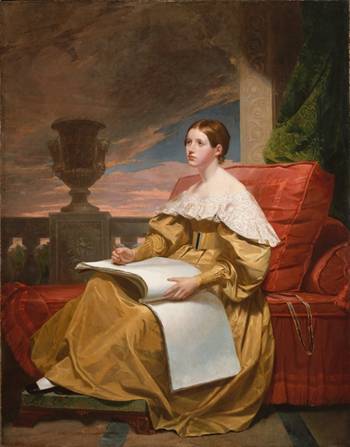 Susan Walker Morse 1837   	by Samuel F. B. Morse 1791-1872 	Metropolitan Museum of Art New York NY 45.62.1